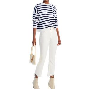 MOTHER The Insider Crop Step Fray Jeans Fairest of them All